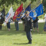 Bruceton Mills flag dedication